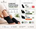 Kynvlo Toe Alignment Socks | 5 Toe Separator, Men & Women