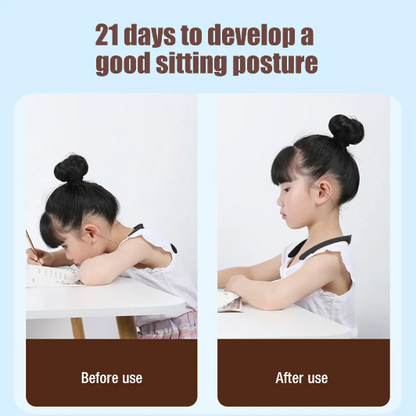 Smart Posture Corrector with LCD Display and Vibration